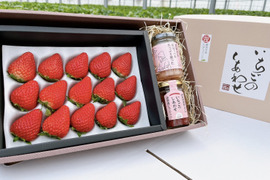 【ギフト】いちごセット！紅ほっぺ＆いちごジャム・バターセット