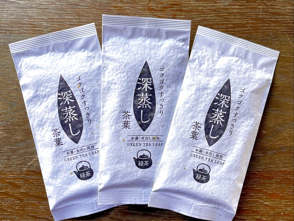 【好評の為セール価格の《半額》で販売中！】＼6袋／ゴクゴクすっきり深蒸し茶茶葉　メール便